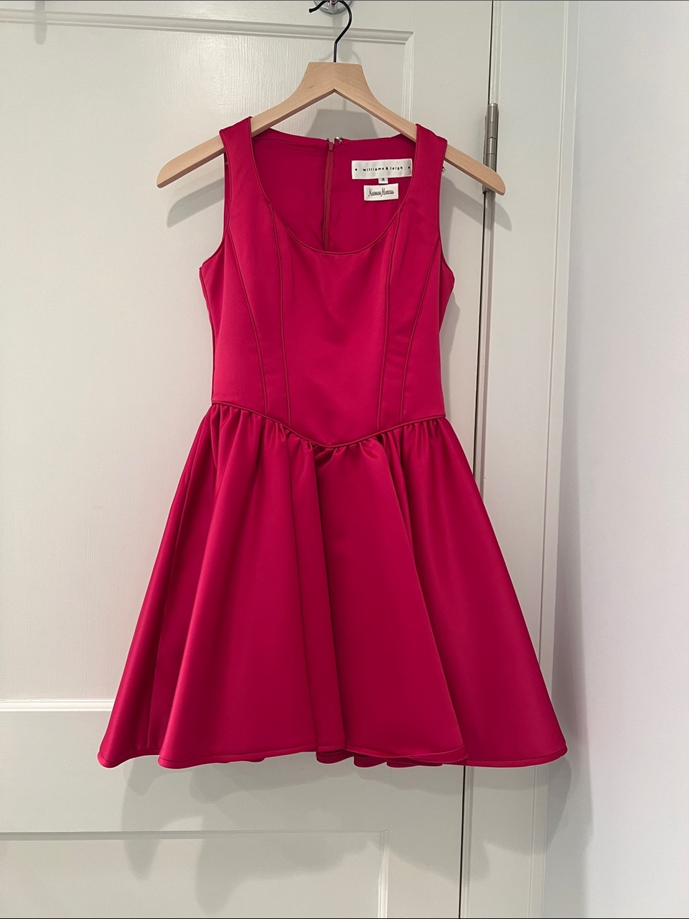 Neiman Marcus 1996 Vintage Fuchsia Party Dress